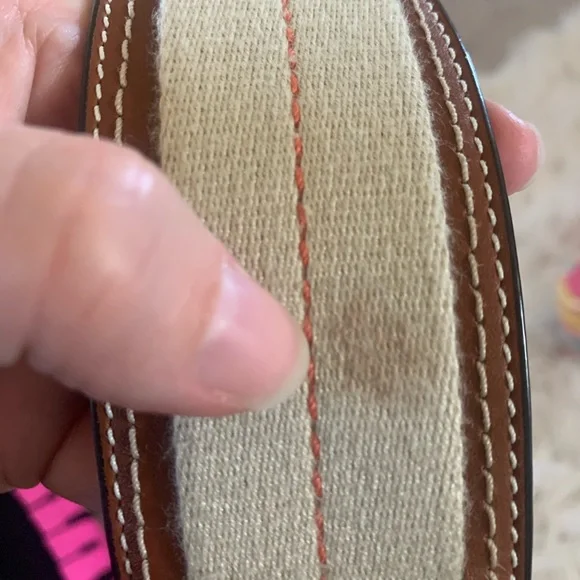 Vintage Coach Hampton Multicolor Pastel Hobo Purse - Picture 9 of 10